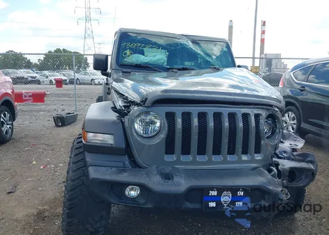 2020 Jeep Wrangler Unlimited Sport S 4X4 from USA, damaged, VIN 1C4HJXDN2LW114288